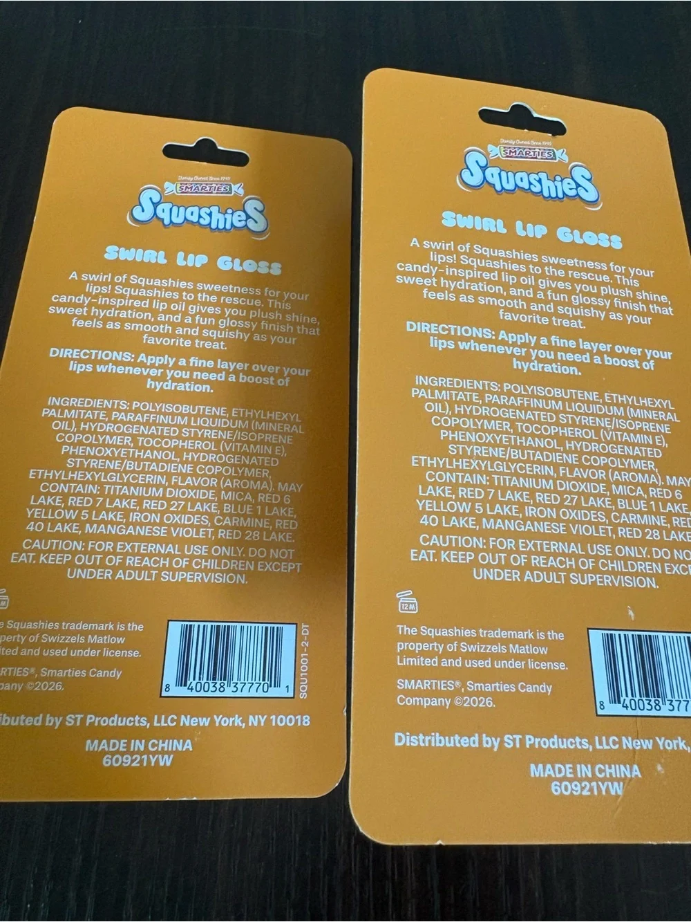Swirl Lip Gloss — Mixed Fruit Orange Shine